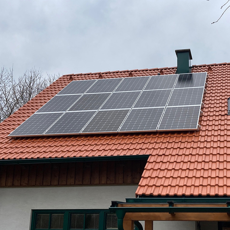 PV Anlage am Dach